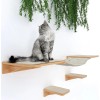 MIALAI Cat Hammock with Wall Mounted Climbing Shelves