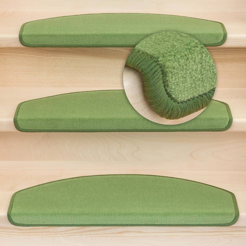 Kettelservice-Metzker Vorwerk Stair Mats Plain Semicircular 65 x 24 x