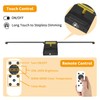 Wall Sconces Set of 2 Battery Operated, 8000mAh USB Rechargeable