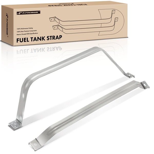 A-Premium Set of 2PCS Fuel Tank Straps Compatible with Honda