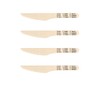 Perfect Stix - Cheese Choice-20 Wooden Disposable Cutlery Knifes