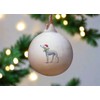 Image Industry Greyhound Ceramic Bauble - Tree Decoration - Christmas