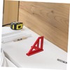 Operitacx 45 90 Carpentry Ruler Angle Combination Square Straight Bevel