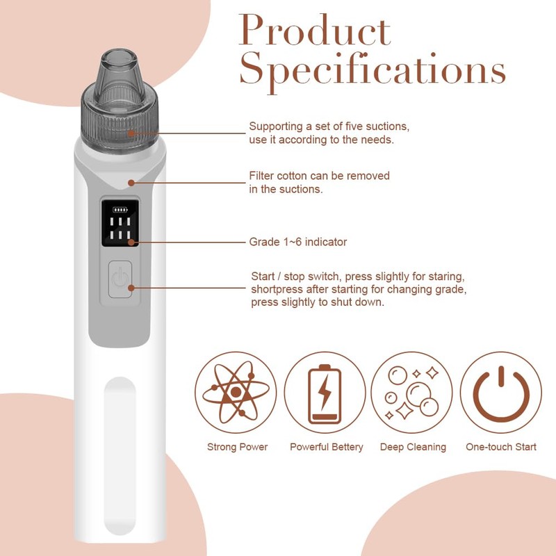 Blackhead Remover Black Head Remover for Face Whitehead Acne Remover