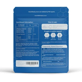 Magnesium Glycinate 7 in 1-2400mg Magnesium Supplements to Support Stress Relief, Sleep, Heart Health, Nerves, Muscles, and Metabolism* - with Magnesium Citrate, Malate, Taurate - 120 Capsules