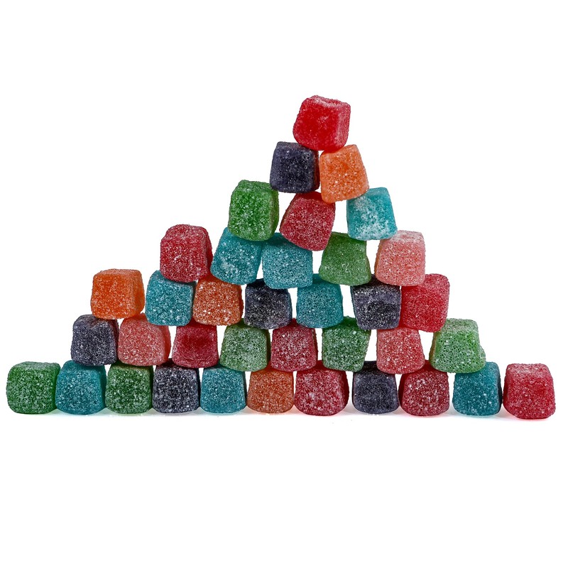 Smarty Stop Sour Chewy Candy Cubes (2 Pound (Pack of