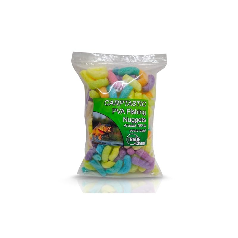 Trade Chemicals Carptastic PVA Fishing Nuggets Biodegradable Carp Attractors Over