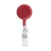 Karteo® ID Card Yo-Yo Red with Clip | ID Holder