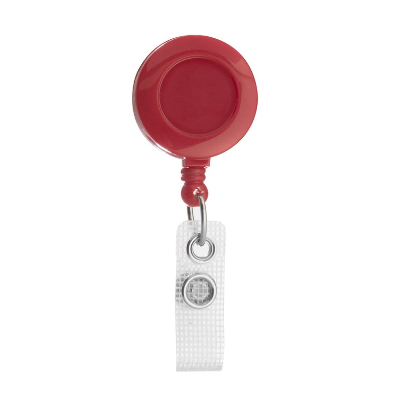 Karteo® ID Card Yo-Yo Red with Clip | ID Holder