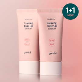 goodal Heartleaf Calming Tone Up Sun Cream 50mL 1+1 Special Set - goodal Heartleaf Calming Tone Up Sun Cream 50mL 1+