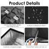 Window Air Conditioner Insulation Cover for Outdoor with Adjustable Strap,