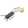 sourcing map Carbon Brushes for Electric Motor 20mm x 7mm