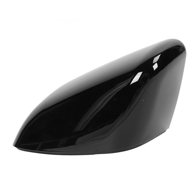Rearview Mirror Cap Glossy Black Protective Wing Mirror Cover Cap