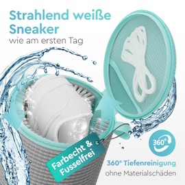 Shoe Wash Bag Washing Machine Pack of 2 - Laundry Bag Shoes - Washing Bag Shoes - Shoe Bag Washing Machine (2 Pieces - Grey)