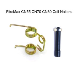 4PCS CN70 Parts Torsion Feeder Spring Rubber Washer Step Pin for CN70 CN55 CN80 Coil Nailers