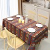 Yersion Boho Tablecloth Waterproof Bohemian Mandala Tablecloth Rectangle Ethnic Geometric