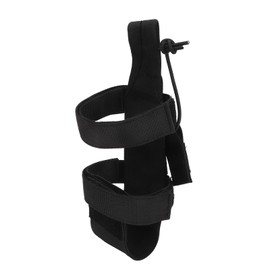 Water Bottle Holder, Molle Water Bottle Bag Strap Adjustable Water Bottle Holder for Outdoor Hiking Camping (Black)