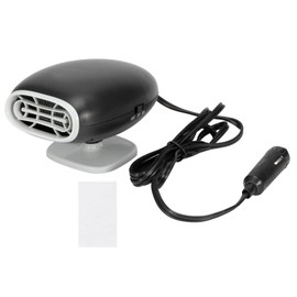 12V Portable Auto Car Heater Heating Defroster Fan Heater Windshield Defroster DemisterBlack