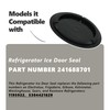 ZNTVW 241688701 Dispenser Door Seal Flap, Genuine Refrigerator Replacement Part