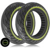 GYL 10 Inch Solid Tires, 60/70-6.5 Rubber Front Rear Tire