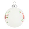 Tree Buddees Yippee Ki Yay Funny Saying Glass Christmas Ornaments