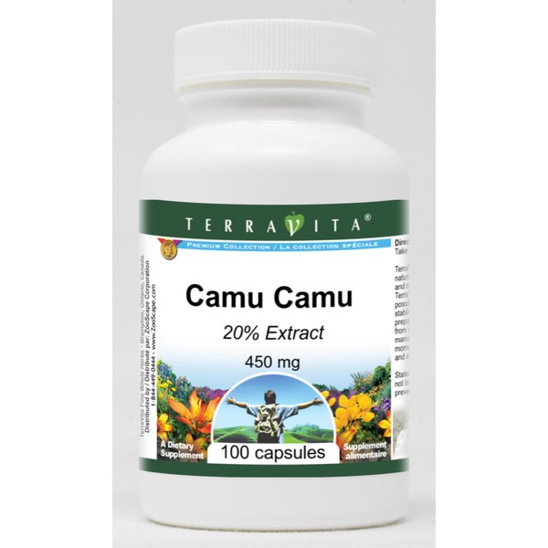 Camu Camu 20% - 450 mg (100 Capsules, ZIN: 519476)