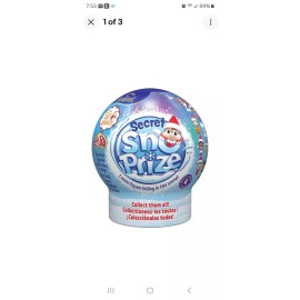 NIP NEW The Elf on the Shelf: Secret Sno Prize Series 4  Santaverse Snowball