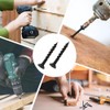 Pijas Para Madera Multiusos Trabajos Carpinteria, Tornillo Aglomerado Negro Fosfatado