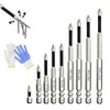 11 Pcs High Magnetic Screwdriver Drill Bit Set, Magnetic Screwdriver