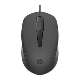 HP Mouse con Cable 150, Almbrico, Universal, Negro (240J6AA)                                                                                          