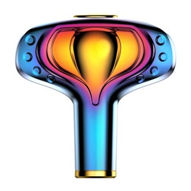 Gomexus T42 Handle Knob, Titanium Supervised by Mr. Yukawa, Dedicated Handle Knob, Comfortable Winding Daiwa (Daiwa) Type S, Shimano Type A, Handle Knob