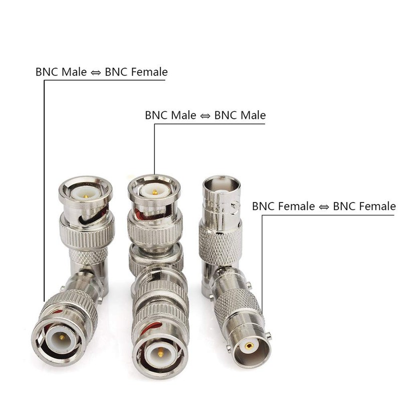 Superbat BNC Adapter Kit BNC Male/Female to Male/Female RF Coax