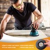 6 Pieces 4-1/2 Inch 14 mm Sanding Disc Backing Pads