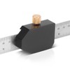 STAHLWERK Angle Stop Ruler | Marking Gauge | Marking Gauge