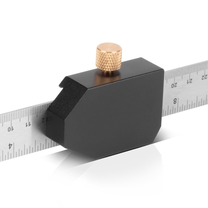 STAHLWERK Angle Stop Ruler | Marking Gauge | Marking Gauge