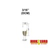 Hook & Cord - Dichromate Coated Metal Spring Hooks |