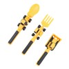 Sarini 3PCS Bulldozer Shovel Tableware With Fork And Spoon Shape