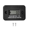 NInE-ROnG Vibration Digital Hour Meter Self-powered Gauge Waterproof IP68 for