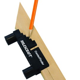 Milescraft 8458 Center Finder / Center Finder Metric - Center Writer and Offset Measuring and Marking Tool for Center Determination and Woodworking
