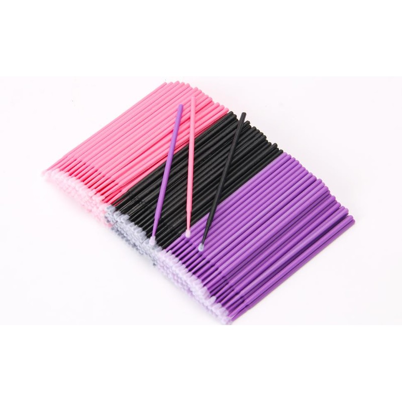 Asnfanl 400PCS Disposable Micro Swabs for Eyelash Extension, Micro Cotton