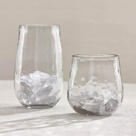 Split P Textured Tall Beverage Glass Set of 4