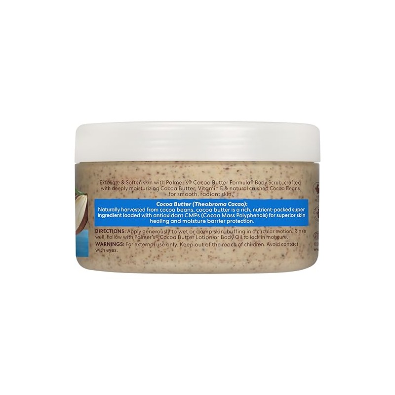Palmer Cocoa Butter Formula Body Scrub Exfoliante Corporal Una Piel