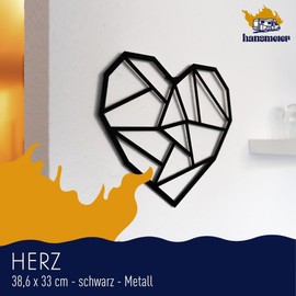 Hansmeier Metal Wall Decoration | Various Sizes | Metal Decoration | Industrial Decoration