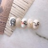 Henri Matisse-Nadia Drawing Handmade Nail Tips - Short Almond /