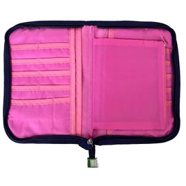 [Hanna Hula] Maternal and Child Notebook Case L Size Gingham Green