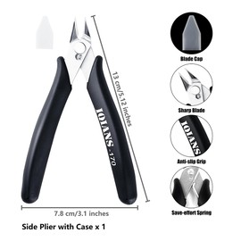 IQIANS 25 PCS Gundam Model Tools Kit Hobby Building Tools Set with Storage Bag, Nippers, Paint Brush for Gunpla Car Airplane Model Repairing & Fixing