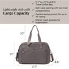 Baggallini Getaway Split Case Duffel - Lightweight 11x17 Inch Overnight
