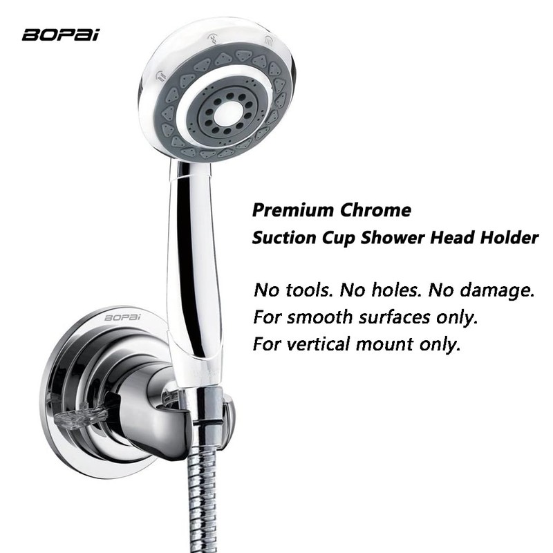 BOPai Suction Cup Shower Head Holder for Handheld Shower –