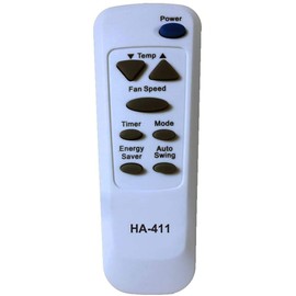 HA-411 Replacement for kenmore Air Conditioner Remote Control 6711A20056T Works for 580.76081 580.76081500 580.76081700 580.76081800 580.76105 580.76105600 580.76105700 580.77128 580.77128300 74125400