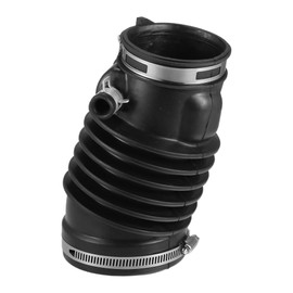 Partuto Air Cleaner Intake Hose Tube with Clamps 17228-RDA-A00 - Car Engine Filter Air Intake Duct Hose Tube - for Acura TL 2007-2008 Rubber Black - 1Pc